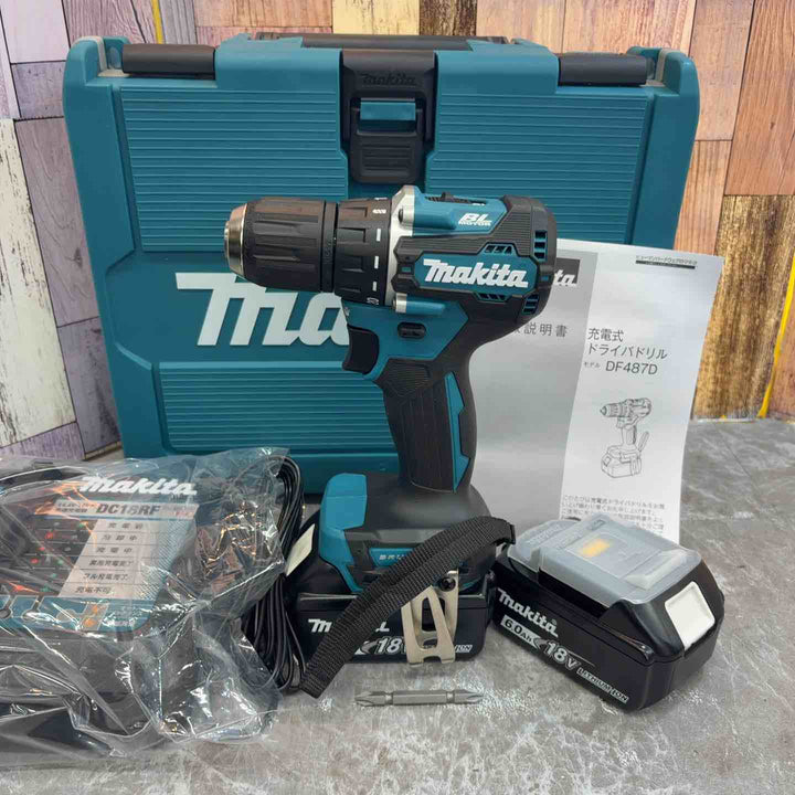 ★マキタ(makita) コードレスドリルドライバー DF487DRGX【八潮店】