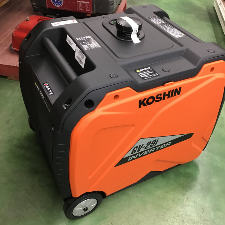 【店頭受取り限定】☆工進(KOSHIN) インバーター発電機 GV-29i【草加店】