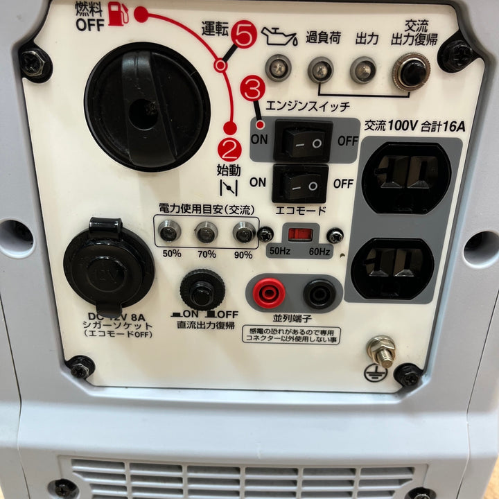 【中古品】◇工進(KOSHIN) インバーター 発電機 正弦波 GV-16SE【東大和店】