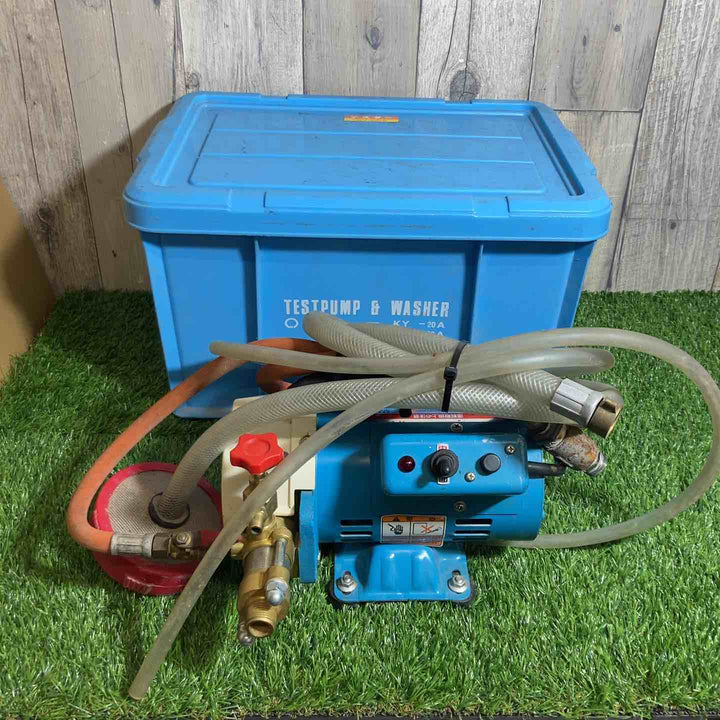 【中古品】◇キョーワ(KYOWA) 水圧テストポンプ KY-20A　通電のみ確認しています【戸田店】