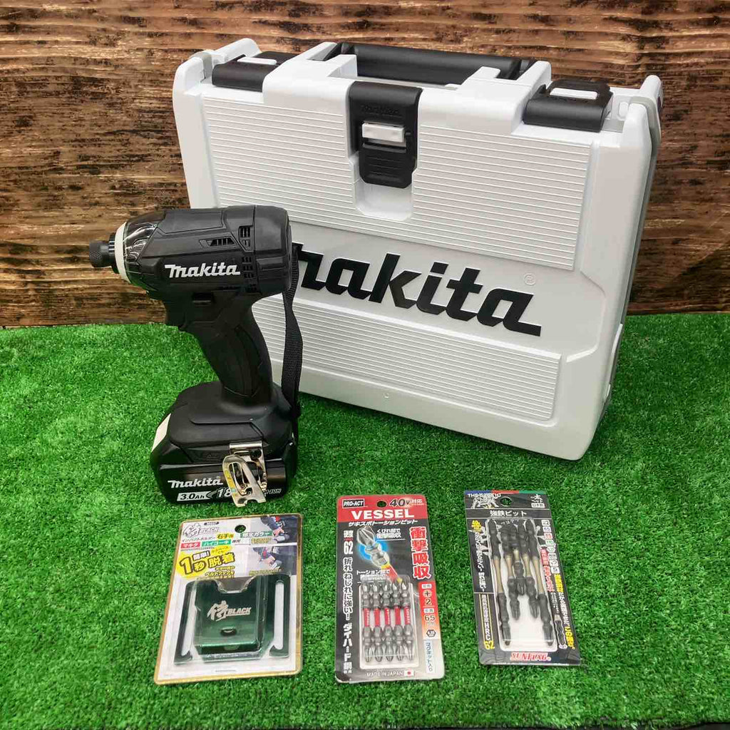 マキタ/makita コードレスインパクトドライバー TD149DRFXB ビット10本