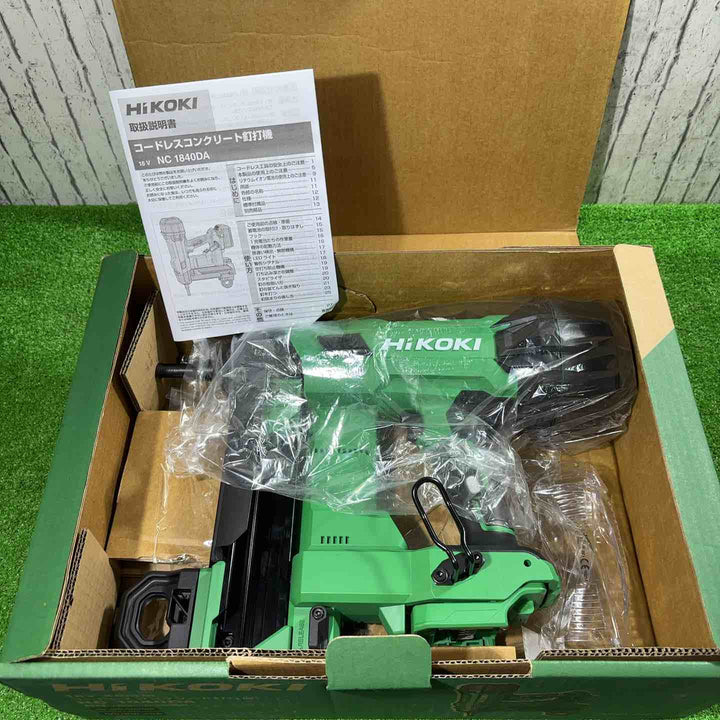 ★ハイコーキ(HIKOKI) コードレスコンクリート釘打機 NC1840DA(NN)(本体のみ)【川口店】
