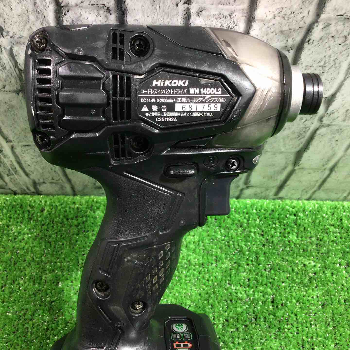HITACHI ☆送料無料☆【中古】日立 WH14DDL2 コードレスインパクト 