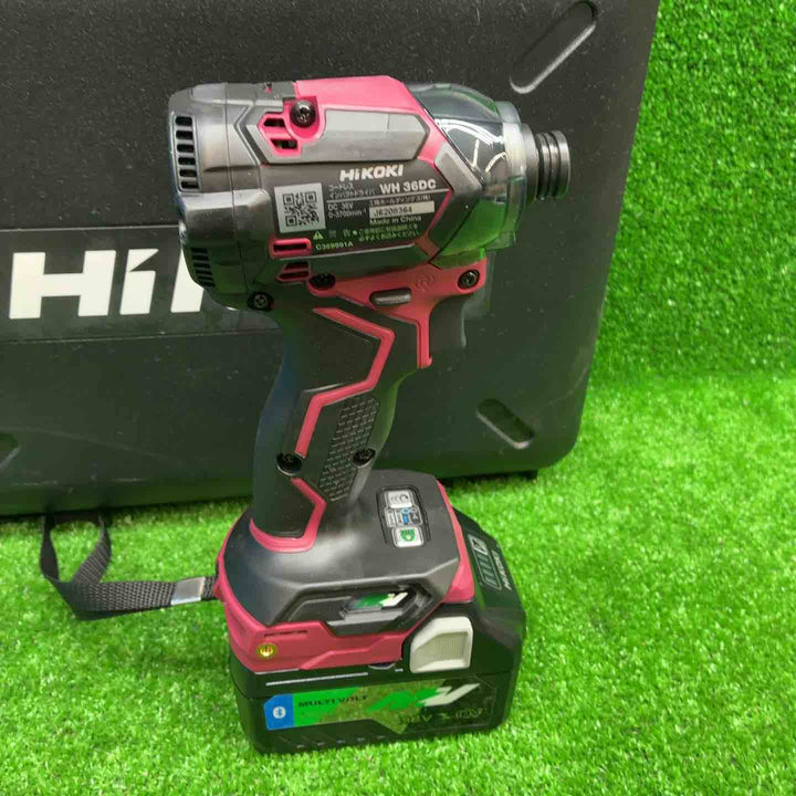 ハイコーキ(HIKOKI ※旧:日立工機) コードレスインパクトドライバ WH36DC(2XPS)(R) Bluetooth対応電池【藤沢店】