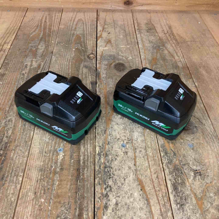 ハイコーキ(HIKOKI ※旧:日立工機) リチウムイオンバッテリー 36V/4.0Ah 18V8.0Ah BSL36B18X バラシ 純正品 計2点【所沢店】