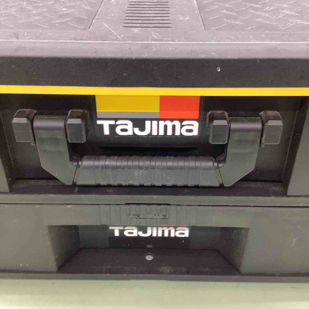 タジマ(Tajima) セフ引出しボックス2段セット TB-HBOX2タジマ セフシステム  パーツケース Sサイズ9 個  フリートレイ 引出し型ボックス  最大積載量20kg 【越谷店】
