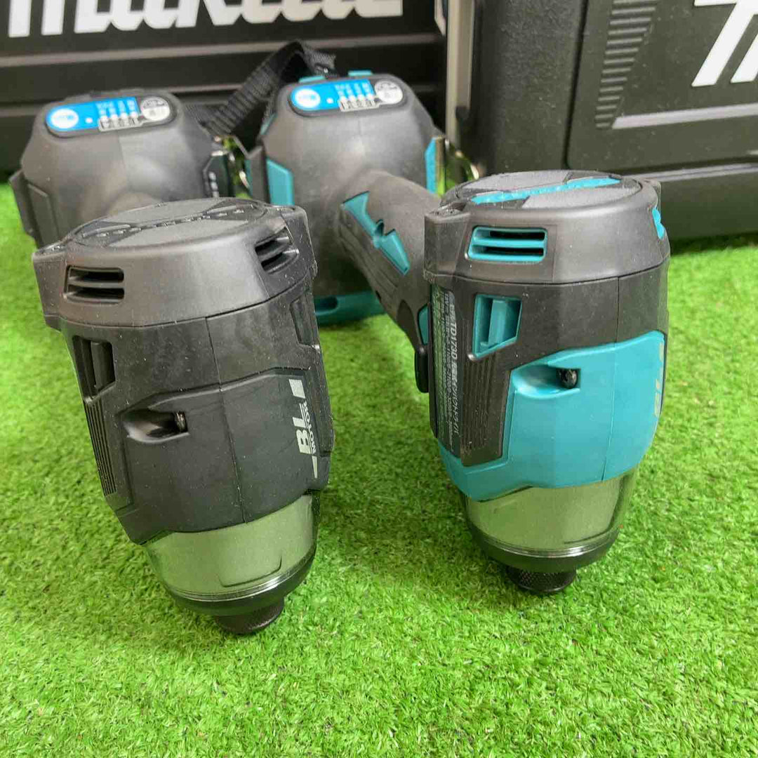 【2台セット(本体＋ケース)】マキタ(makita) コードレスインパクトドライバー TD173DZ・TD173DZB【藤沢店】