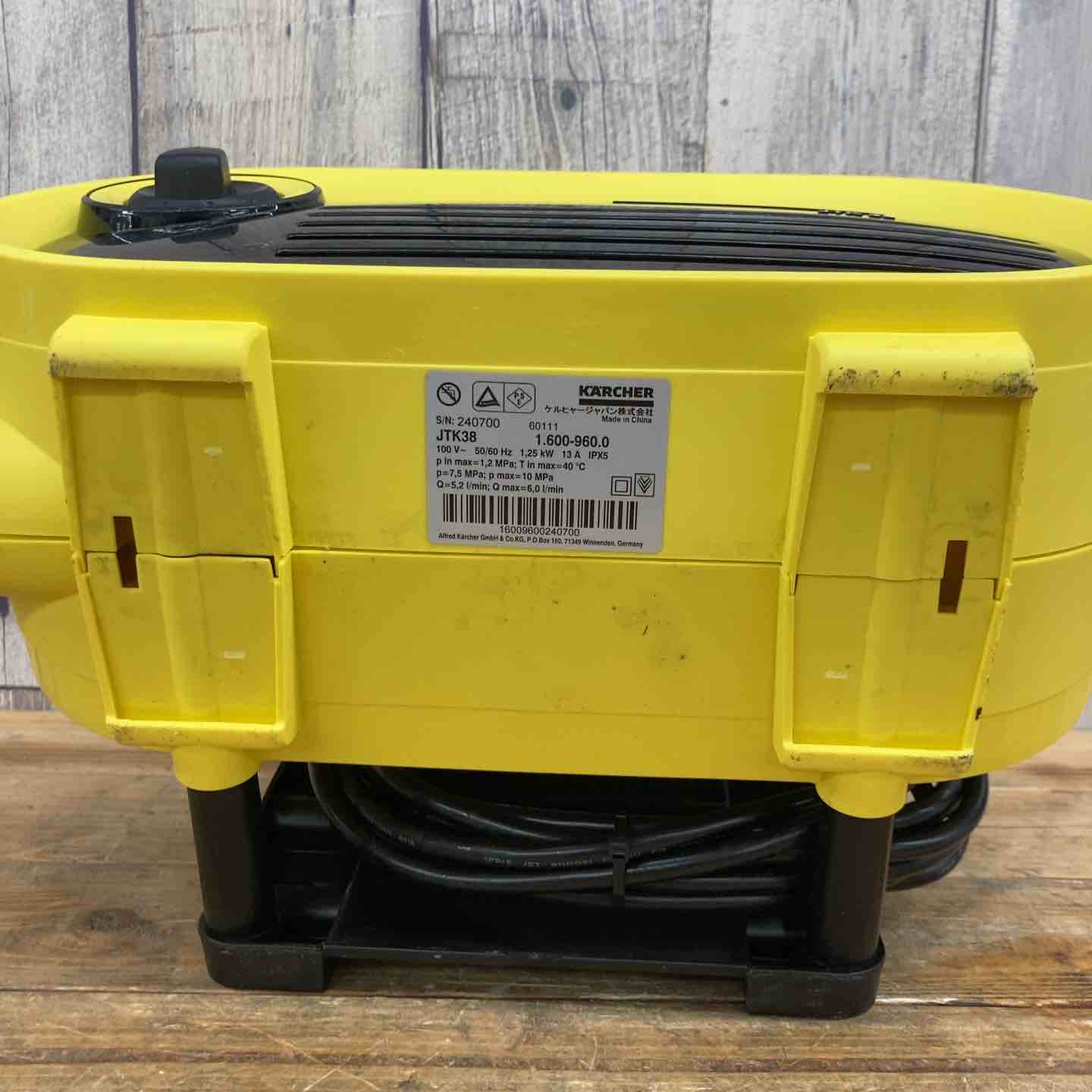 新品 ケルヒャー 家庭用高圧洗浄機 JTK38 1.600-960.0