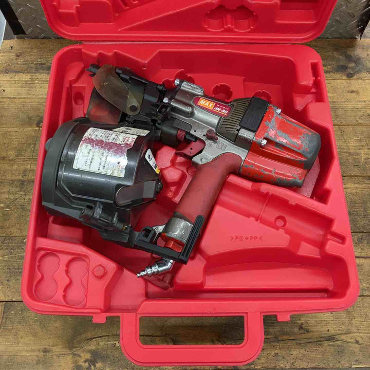 ★マックス(MAX) 高圧エア釘打ち機 HN-90N1【所沢店】