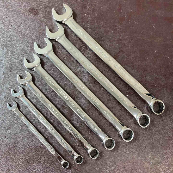 【中古品】 スナップオン(Snap-on) フランクドライブ コンビネーションレンチ SOEXM8～19 7本セット【東大和店】