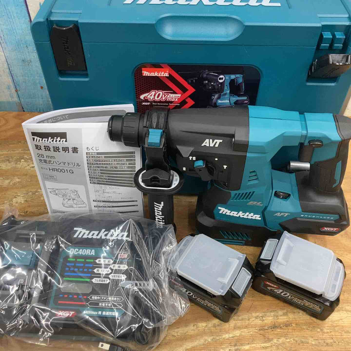 【未使用品】★マキタ(makita) コードレスハンマドリル HR001GRDX 40V フルセット【柏店】