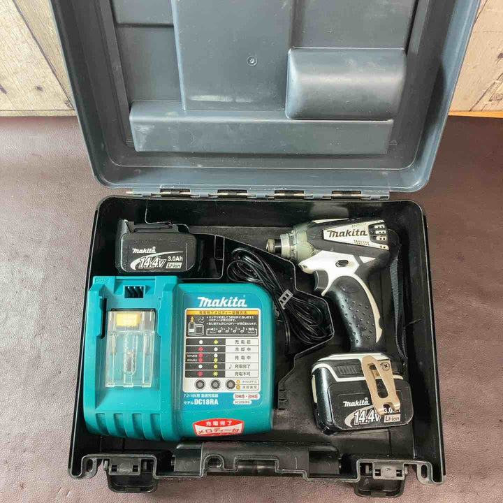 【中古品】マキタ(makita) コードレスインパクトドライバー TD133DRFXW 14.4V【東大和店】
