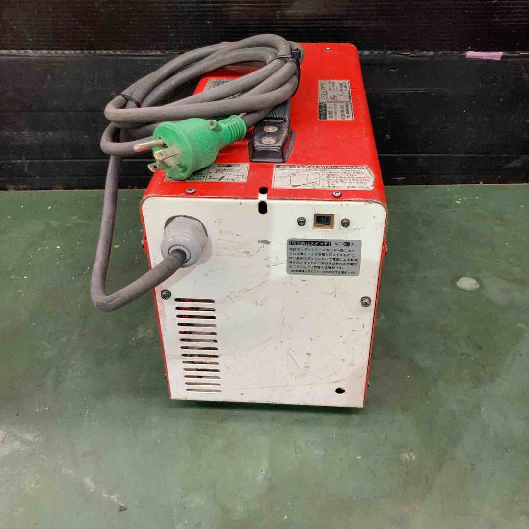◇日動 100V インバーター直流溶接機 PW-100S パワーウェルダー 溶接棒ホルダー・アースホルダー無し【戸田店】