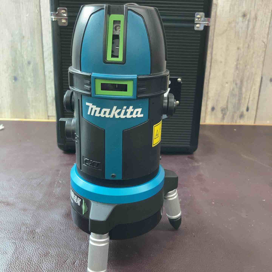 【中古美品】マキタ(makita) コードレスグリーンレーザー墨出し器 SK211GDZ 矩・横 受光器 バッテリー付属【東大和店】