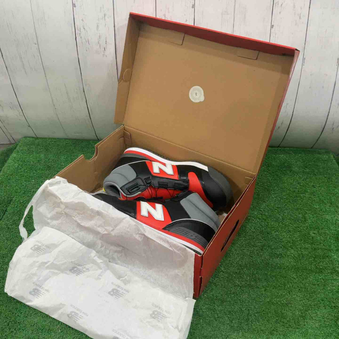 ニューバランス 安全靴 HB-231 ハリスバーグ レッド　26.5㎝【川口店】