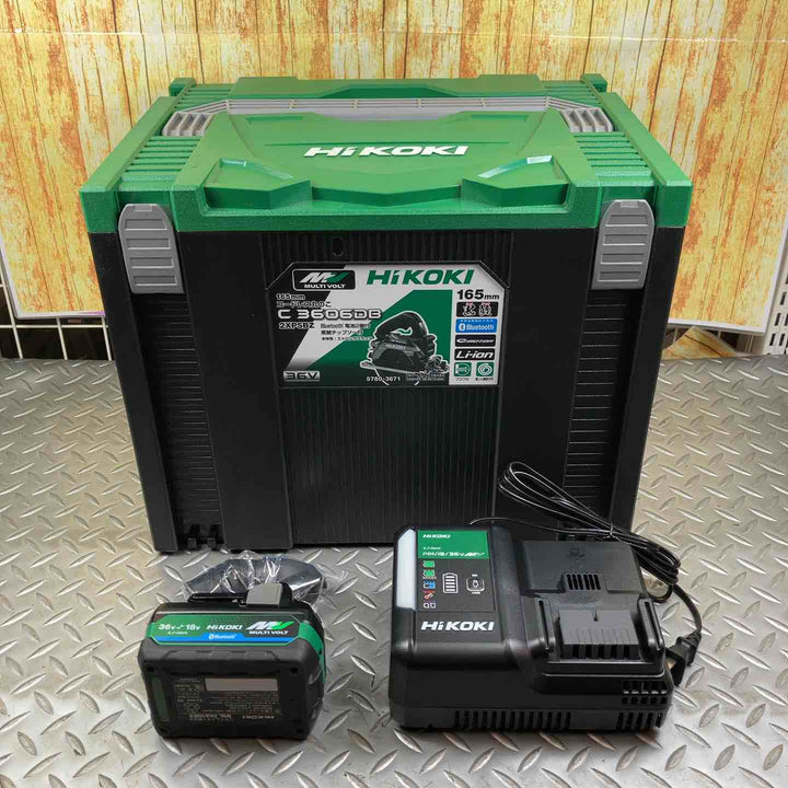 ハイコーキ(HIKOKI ※旧:日立工機) コードレスマルノコ C3606DB(2XPSBZ)【川崎店】