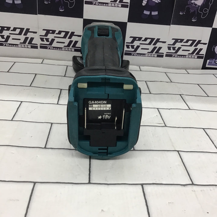 ☆マキタ(makita) 100mmコードレスディスクグラインダ GA404DZN (GA404DN)【所沢店】