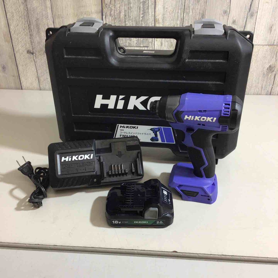 【中古品】〇ハイコーキ HIKOKI コードレスインパクトドライバ  FWH18DA(BG)【戸田店】