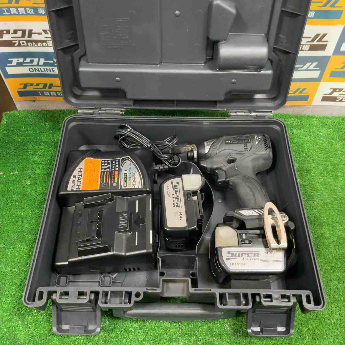 日立工機 WH14DBAL2 インパクトドライバー【市川行徳店】【店頭取引限定】【中古】管理番号：ITEIJK8M22W0 ☆ハイコーキ(HIKOKI ※旧:日立工機) コードレスインパクトドライバー