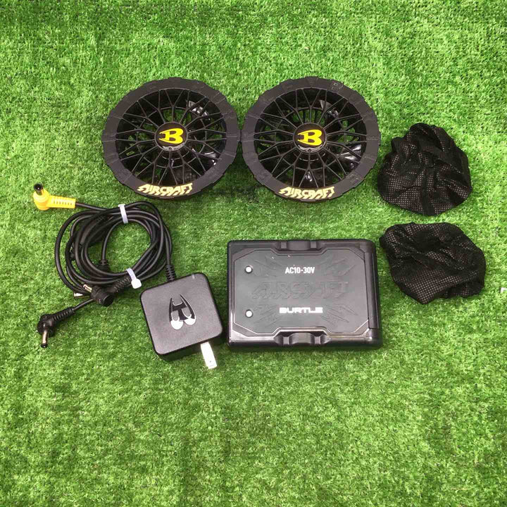 バートル/BURTLE　空調服用30Vバッテリー+ファンユニットセット　AC10-30V　ブラック【富山店】●レコン