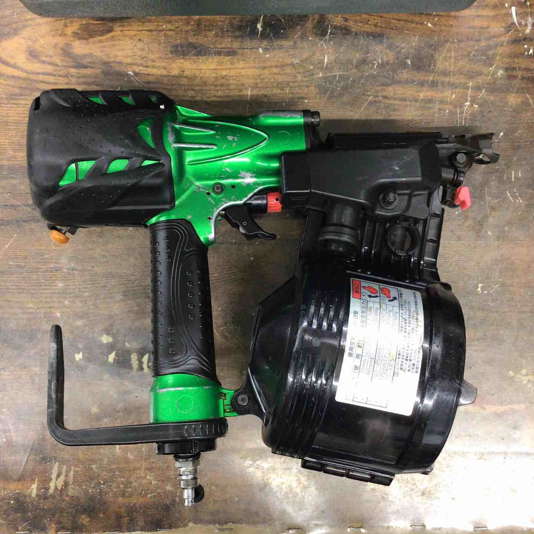 ★ハイコーキ(HIKOKI ※旧:日立工機) 高圧エア釘打ち機 NV90HMC(L)【戸田店】