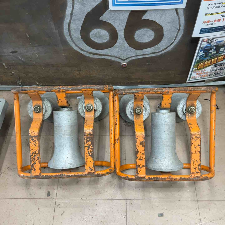 【店頭受取り限定】篠原電機 コーナーケーブルローラー(延線ローラー) 2点セット【草加店】