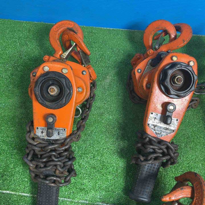 コンドーテック 0.8t レバーホイスト KC-0.8 6点まとめ レバーブロック 800kg【岩槻店】