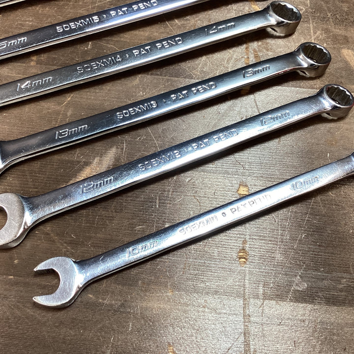 Snap-on スナップオン コンビネーションレンチ セット ミリサイズ SOEXM　7本セット 【東大和店】