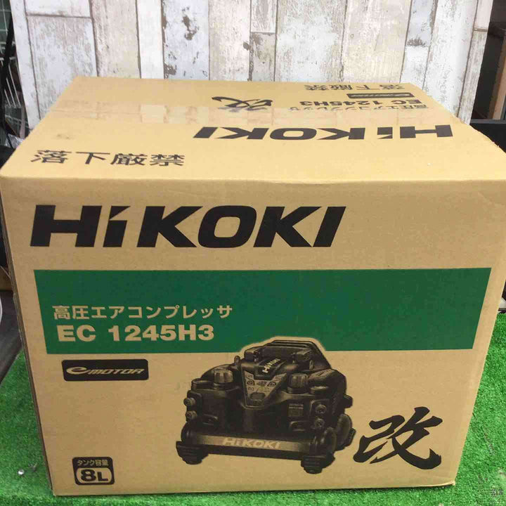 ★ハイコーキ(HIKOKI ※旧:日立工機) 高圧エアコンプレッサ EC1245H3(CTN)【町田店】