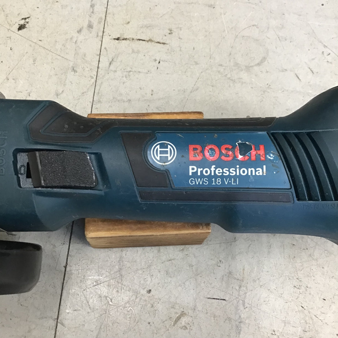 【中古品】 BOSCH/ボッシュ 18Vバッテリーディスクグラインダー GWS18V-LI 【鴻巣店】