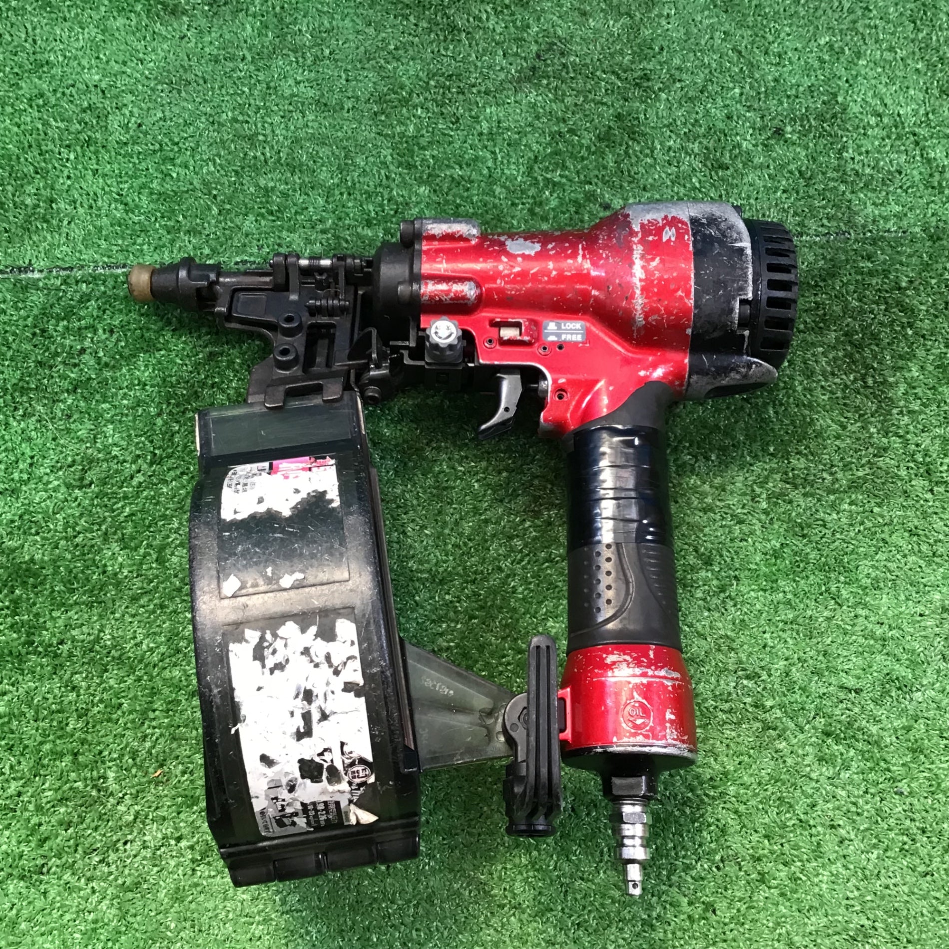 マキタ　AN630H  OH済み makita マキタ 65mm高圧釘打機 AN630Hの中古 中古C傷汚れあり