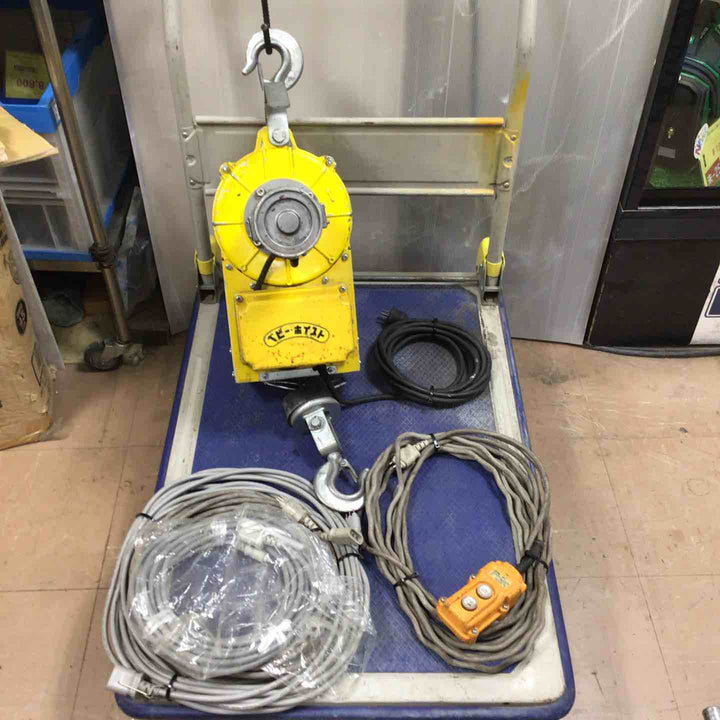 ◇トーヨーコーケン(TKK) 電動ウインチ(ワイヤー) ベビーホイスト BH-930【草加店】