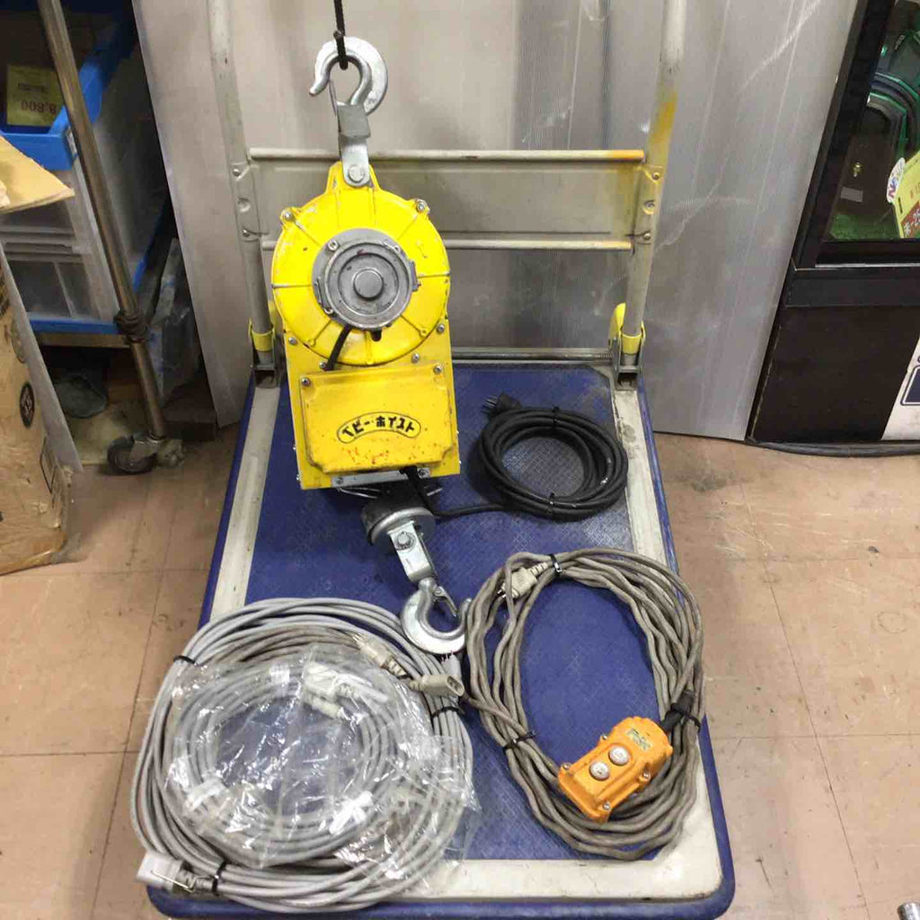 ◇トーヨーコーケン(TKK) 電動ウインチ(ワイヤー) ベビーホイスト BH 