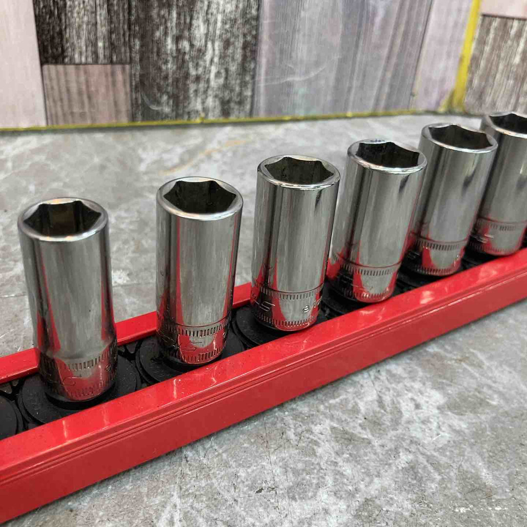 Snap-on スナップオン 3/8セミディープソケットセット 12個 FSMS8-19【八潮店】