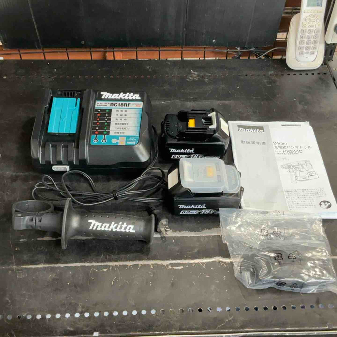 ◇マキタ　18V充電式ハンマードリル（黒） HR244DZBKV【草加店】