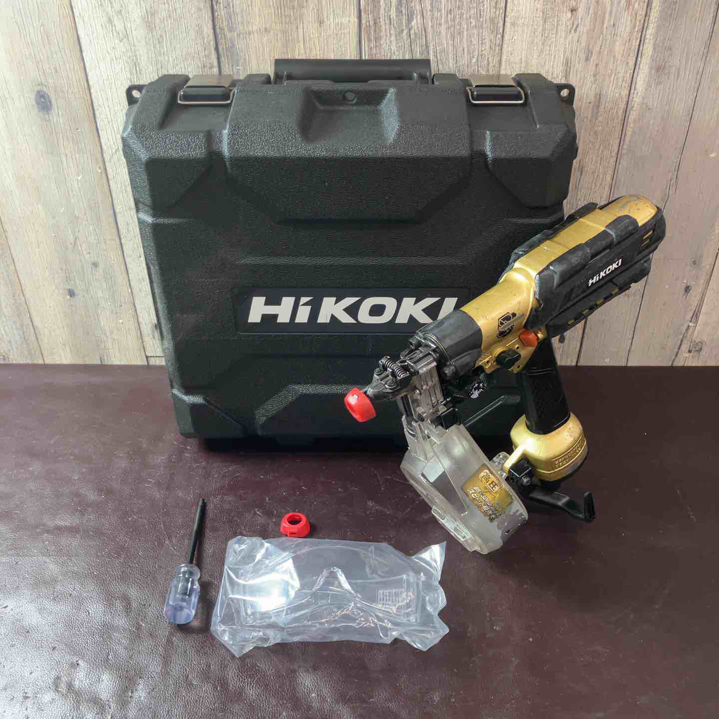 【中古品】 ハイコーキ(HIKOKI ※旧:日立工機) 高圧エアネジ打ち機 WF4H3(S) 【東大和店】 中古品】 ハイコーキ(HIKOKI ※旧:日立工機) 高圧エアネジ打ち機 WF4H3