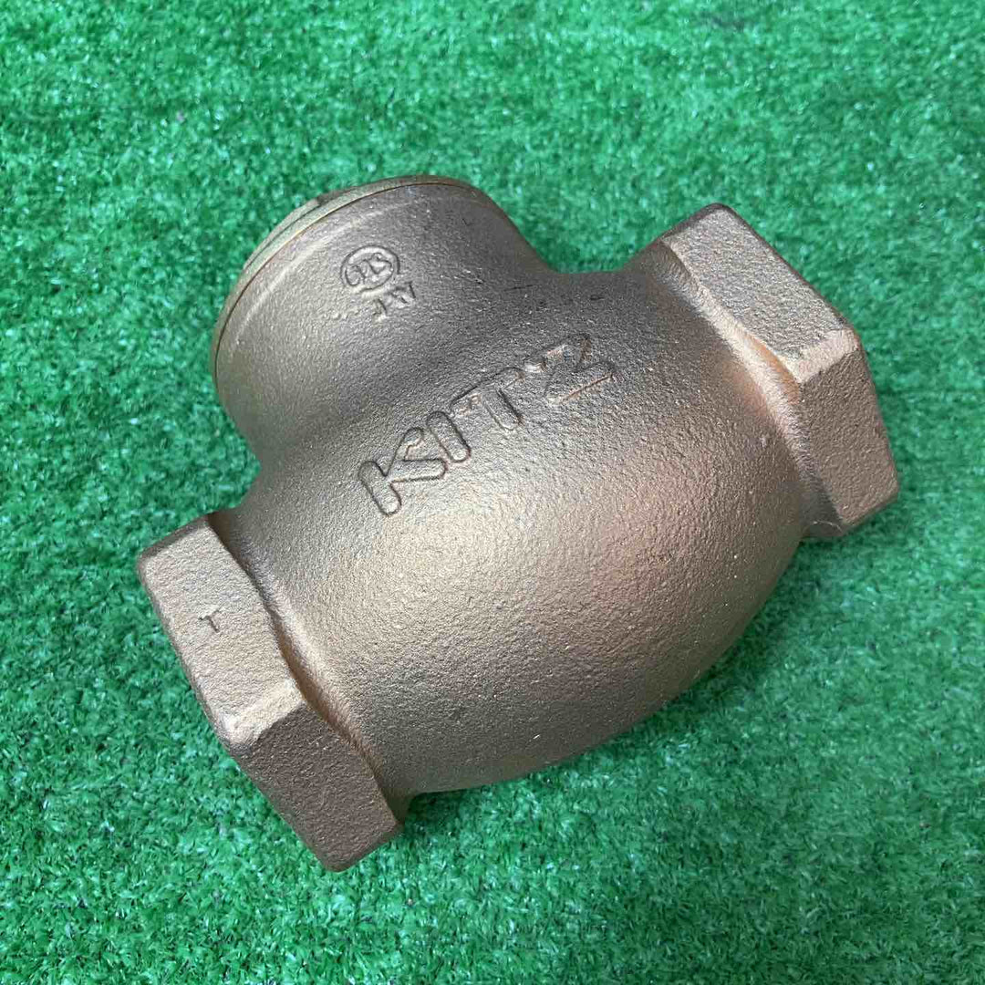 【未使用品(店頭展示品)】キッズ KITZ スイング逆止め弁 10K-2 FMバルブ製作所 スクリーンバルブ FMSV-1 呼び径25mm【岩槻店】