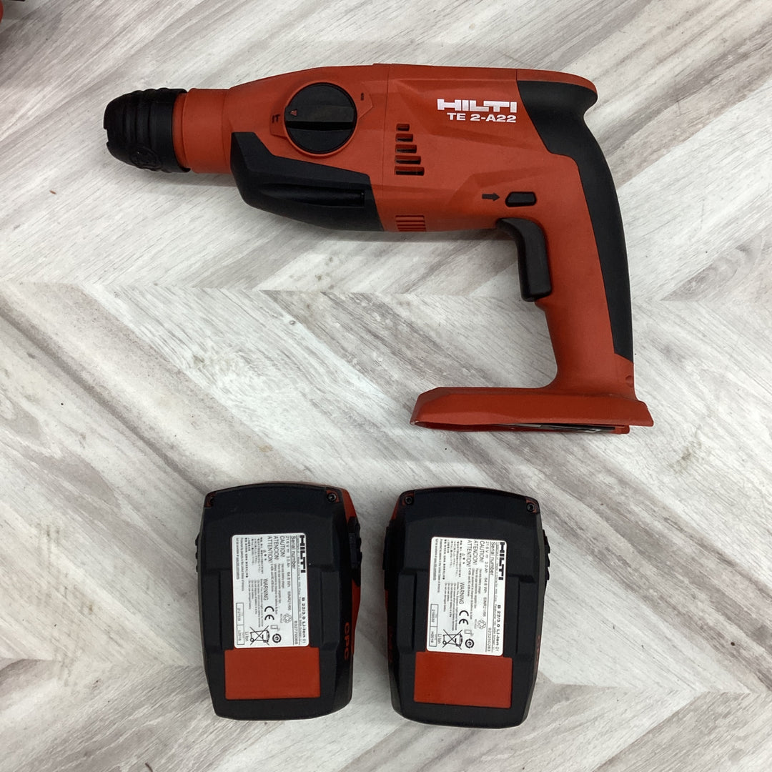 【店頭受取り限定】HILTI 充電式ロータリーハンマドリル TE2-A22【越谷店】