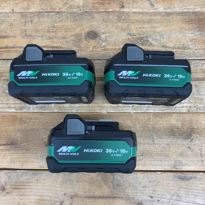 【3個セット】 ハイコーキ(HIKOKI ※旧:日立工機) リチウムイオンバッテリー 36V/2.5Ah BSL36A18X  【東大和店】