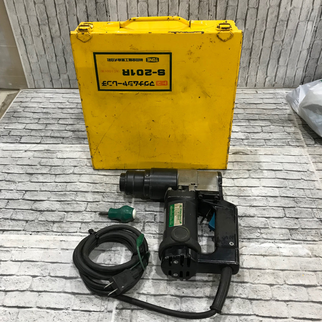 TONE GM-201A シャーレンチ コード式 ※M16のソケットがはまりません