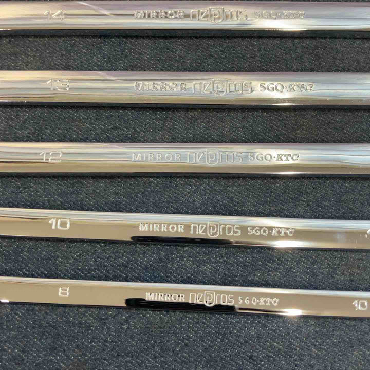 KTC ネプロス めがねレンチ NM1-0810,1012,1214,1315,1417,1618,1719,2224 8本セット【八潮店】