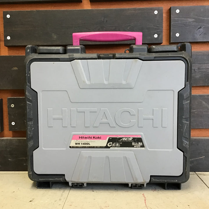 【中古品】 ハイコーキ/HIKOKI ※旧:日立工機 コードレスインパクトドライバー WH14DDL(2LLCK)(R) 【鴻巣店】