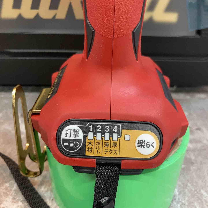 【未使用品】本体とケース マキタ makita コードレスインパクトドライバー TD173DZPR LTX20周年限定色 プレミアムレッド 【八潮店】