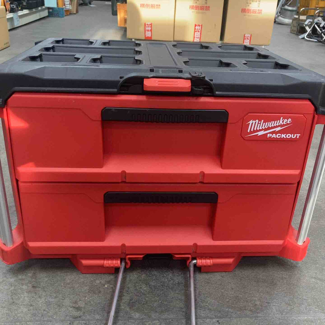 ▼milwaukee ミルウォーキー PACKOUT パックアウト 引き出し収納 2段【川崎店】