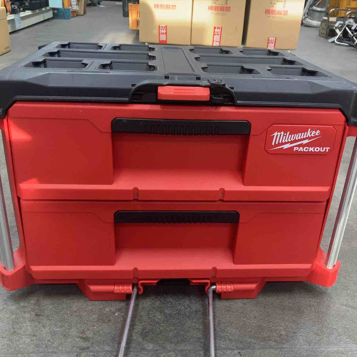 ▼milwaukee ミルウォーキー PACKOUT パックアウト 引き出し収納 2段【川崎店】