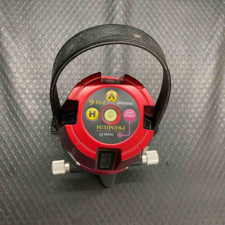 ◇山真製鋸(YAMASHIN) レーザー墨出し器 マスタープレミアム  PM-6 KiRa 受光器【鴻巣店】
