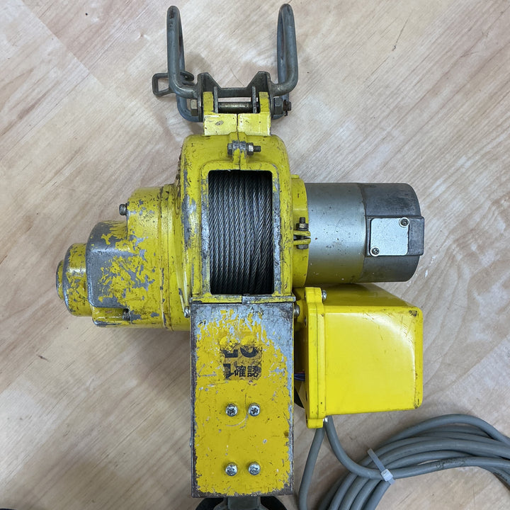 ☆トーヨーコーケン ベビーホイスト BH-N300 小型 軽量 昇降 吊り下げ式 荷揚げ 巻上機【電材館越谷店】