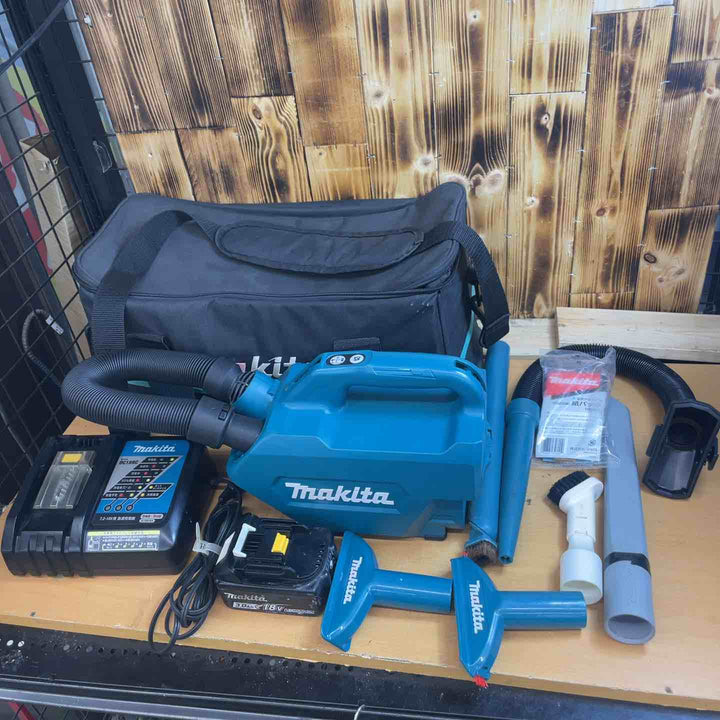 ☆マキタ(makita) コードレスクリーナ CL184DRF 18V3.0Ahバッテリー 充電器付【越谷店】