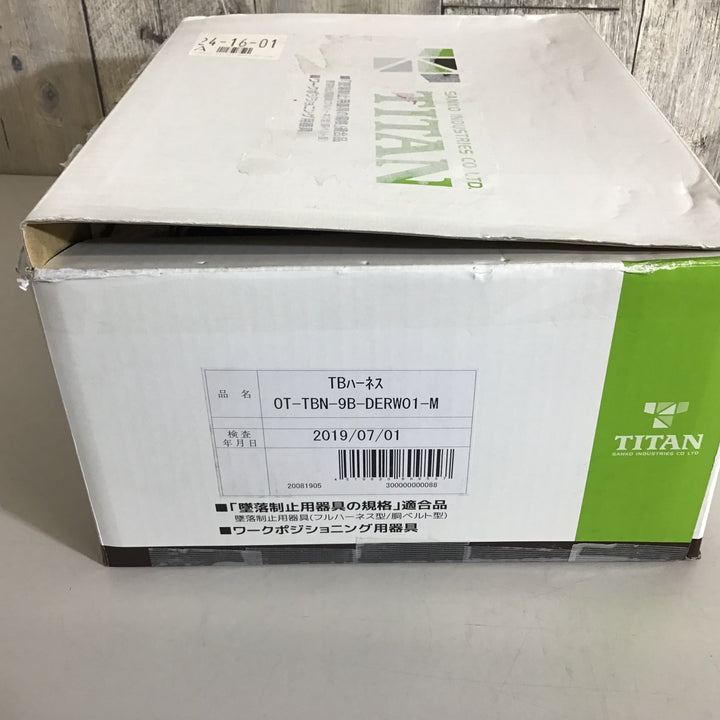 【未使用品】TITAN タイタン ハーネス OT-TBN-9B-DERW01-M 箱イタミあり ★送料無料★ 【戸田店】
