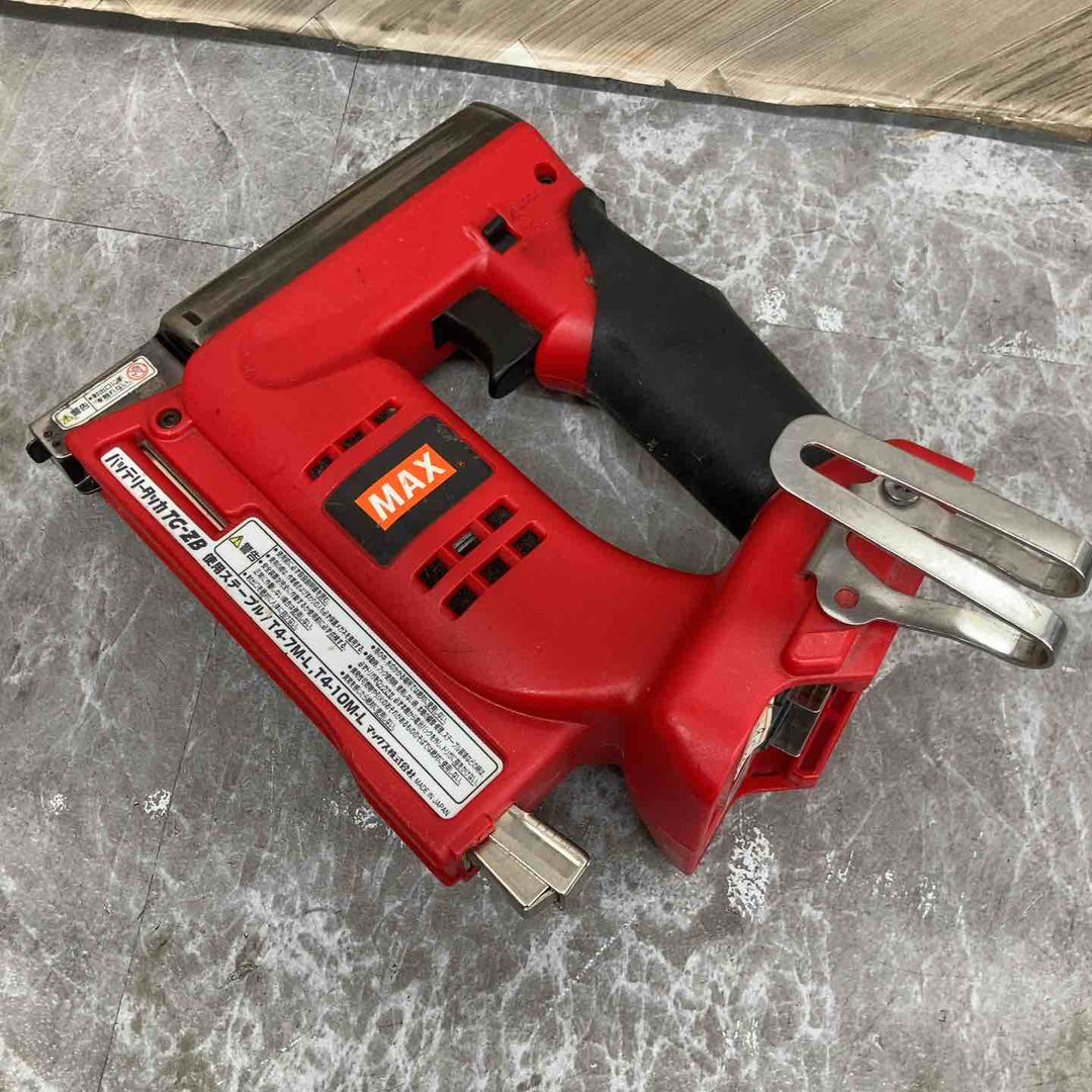 ◇マックス(MAX) コードレスタッカ TG-ZB 本体【八潮店】